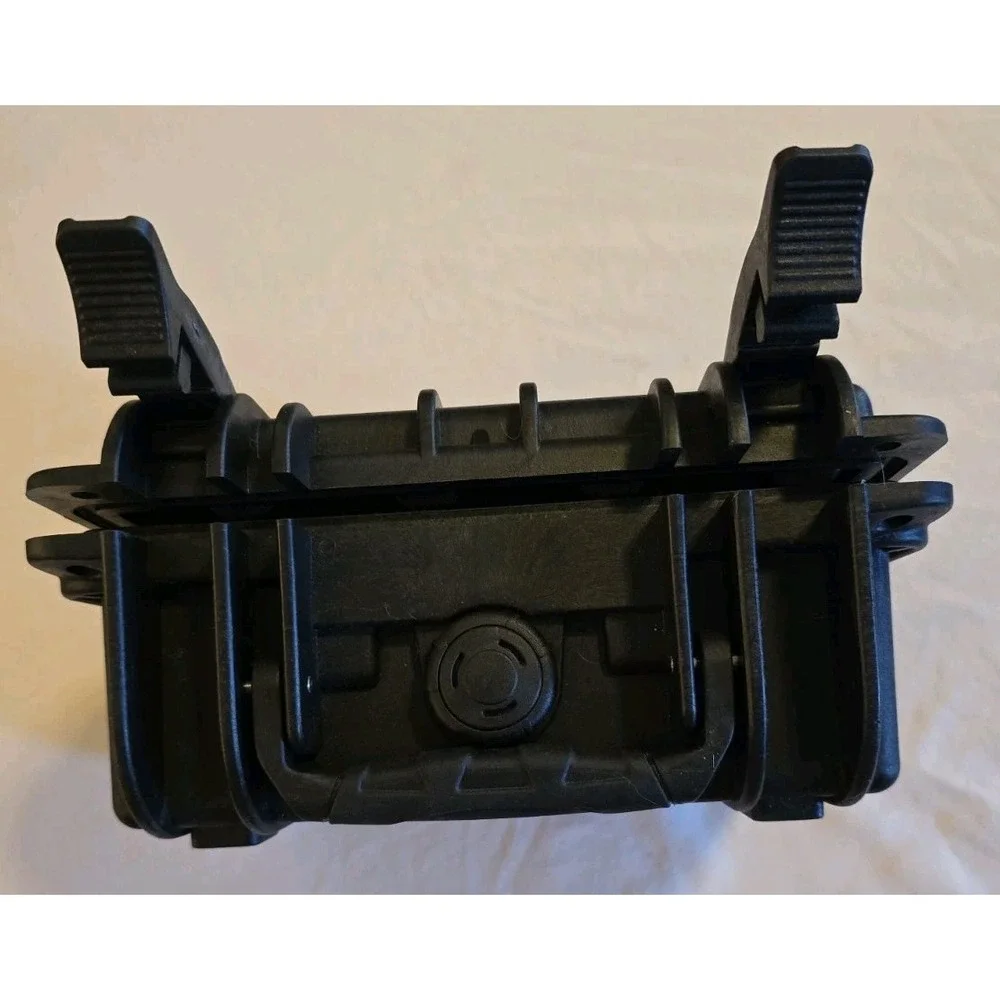 Pure Outdoor Monoprice Weatherproof Hard Case with Foam Black Utility Box